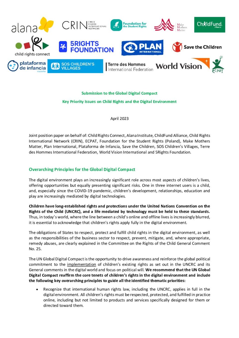 GDC-submission_Child_Rights_Connect_Taskforce