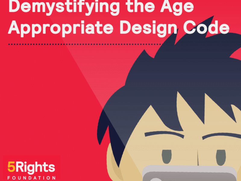 Demystifying the Age Appropriate Design Code
