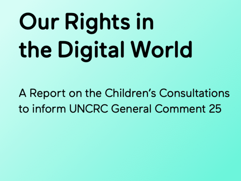 Our Rights in a Digital World – Full Report